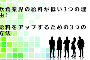 飲食業界の給料をアップするための3つの方法を解説するアドバイザー達